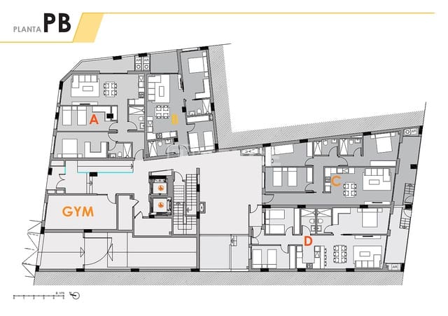 2 sypialnia Mieszkanie na sprzedaż w Torrevieja z basenem - 290 000 € (Ref: 9436532)