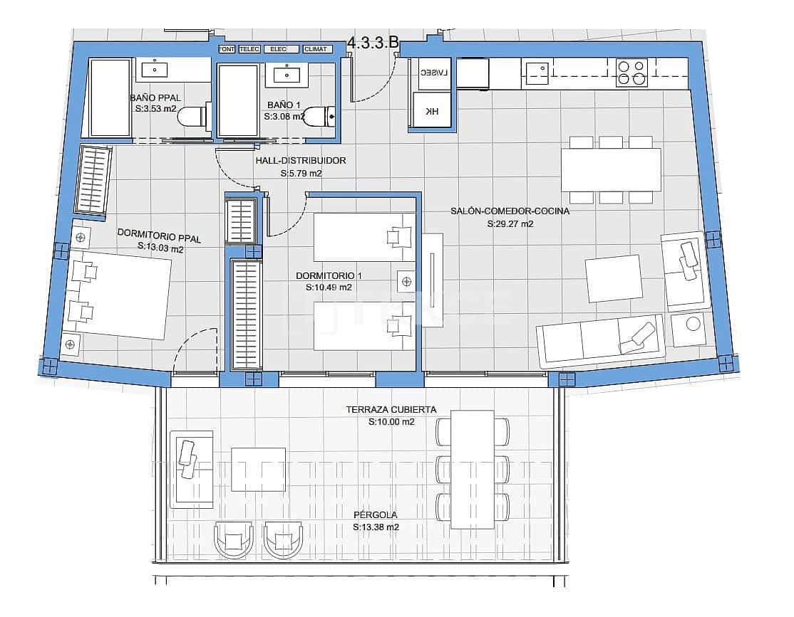 1 sypialnia Mieszkanie na sprzedaż w Riviera del Sol z basenem - 290 000 € (Ref: 9445479)