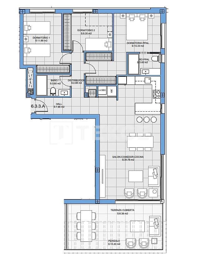 2 chambre Appartement à vendre à Riviera del Sol avec piscine - 365 000 € (Ref: 9445482)