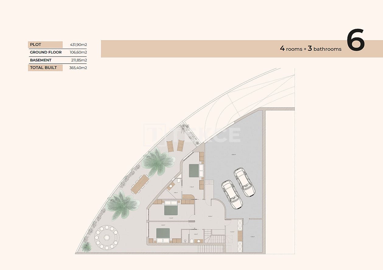 4 makuuhuone Huvila myytävänä paikassa Algorfa mukana uima-altaan - 795 000 € (Ref: 9445485)