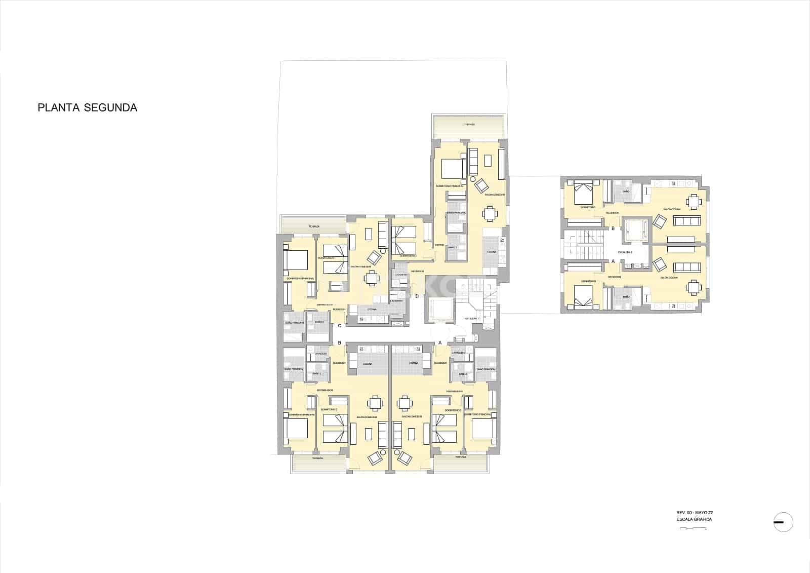 1 slaapkamer Flat te koop in Malaga stad met zwembad - € 350.000 (Ref: 9451550)