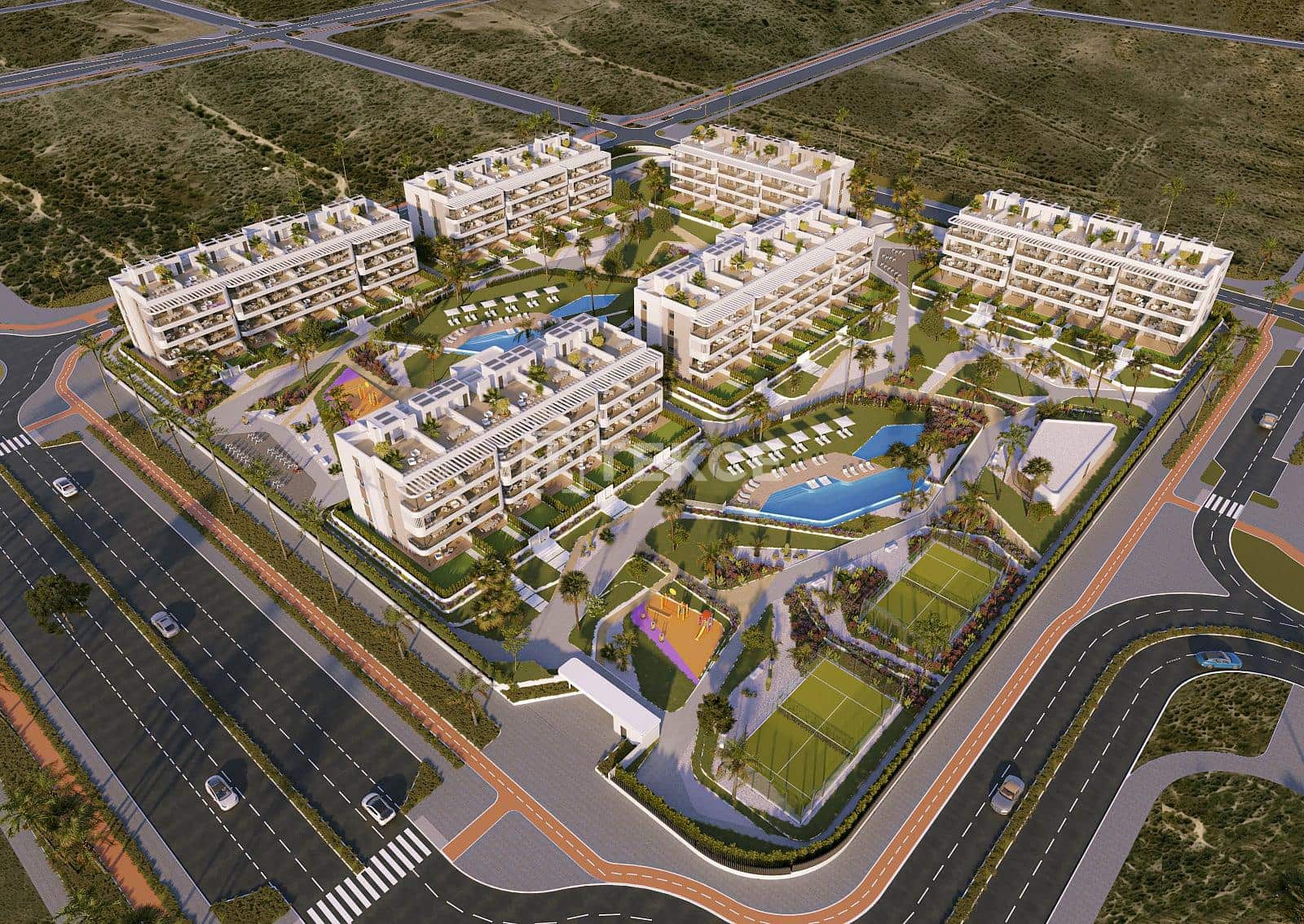 2 slaapkamer Flat te koop in Torrevieja met zwembad - € 280.000 (Ref: 9453013)