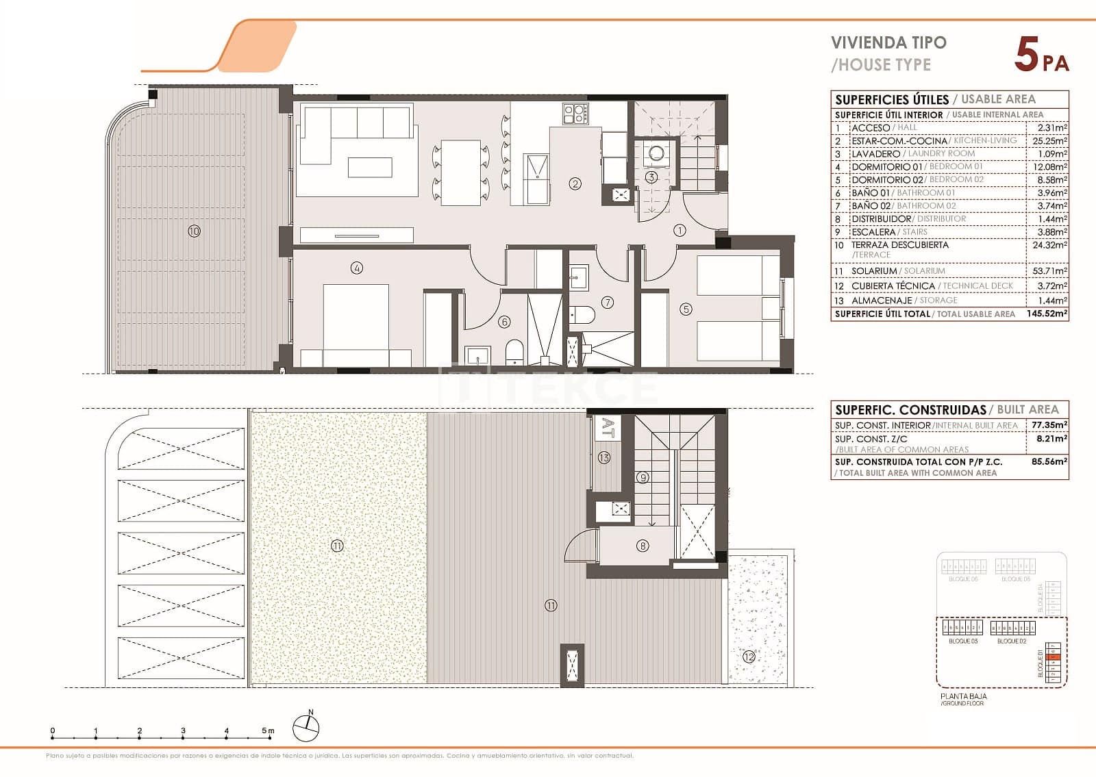 3 Zimmer Wohnung zu verkaufen in Torrevieja mit Pool - 345.000 € (Ref: 9453016)
