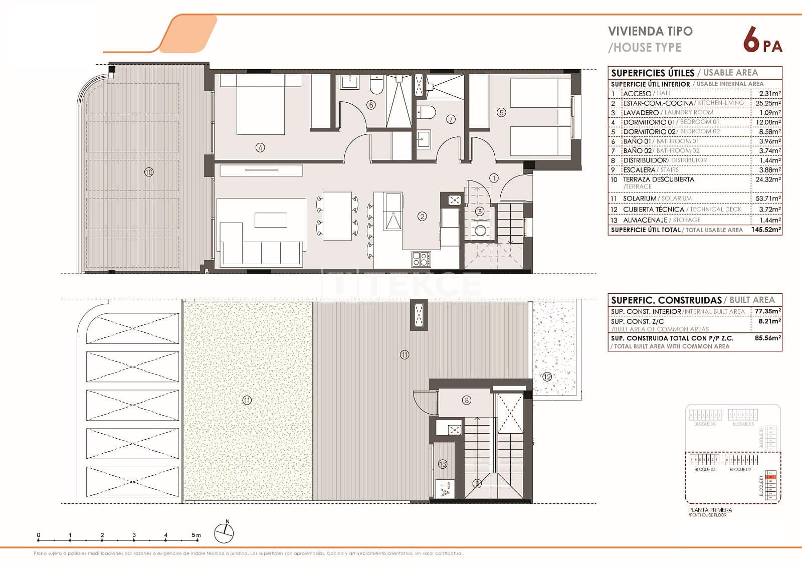 3 sovrum Lägenhet till salu i Torrevieja med pool - 395 000 € (Ref: 9453018)