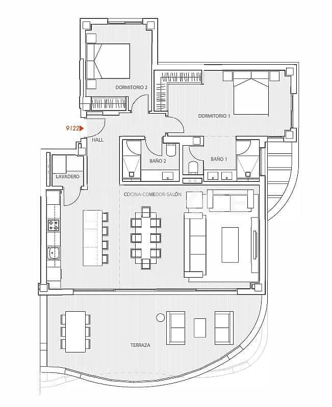 2 sypialnia Mieszkanie na sprzedaż w Fuengirola z basenem - 695 000 € (Ref: 9453025)