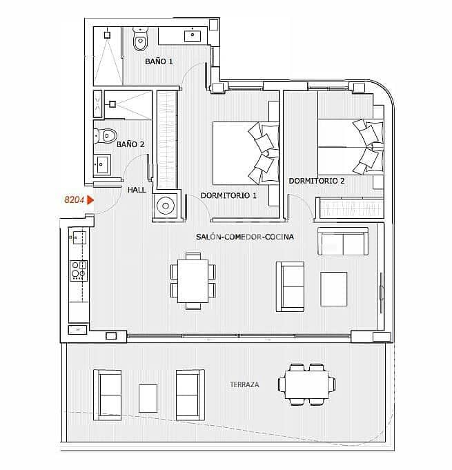 2 chambre Appartement à vendre à Fuengirola avec piscine - 850 000 € (Ref: 9453027)