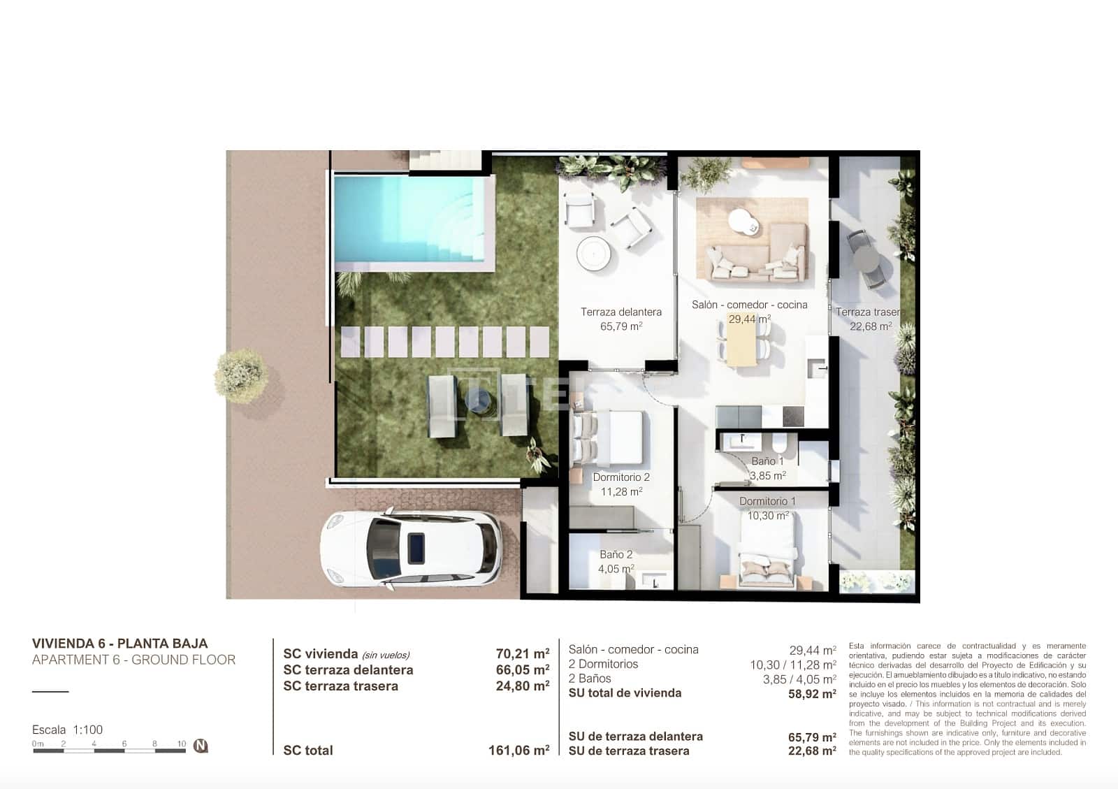 Piso de 3 habitaciones en San Pedro del Pinatar en venta con piscina - 339.000 € (Ref: 9455655)