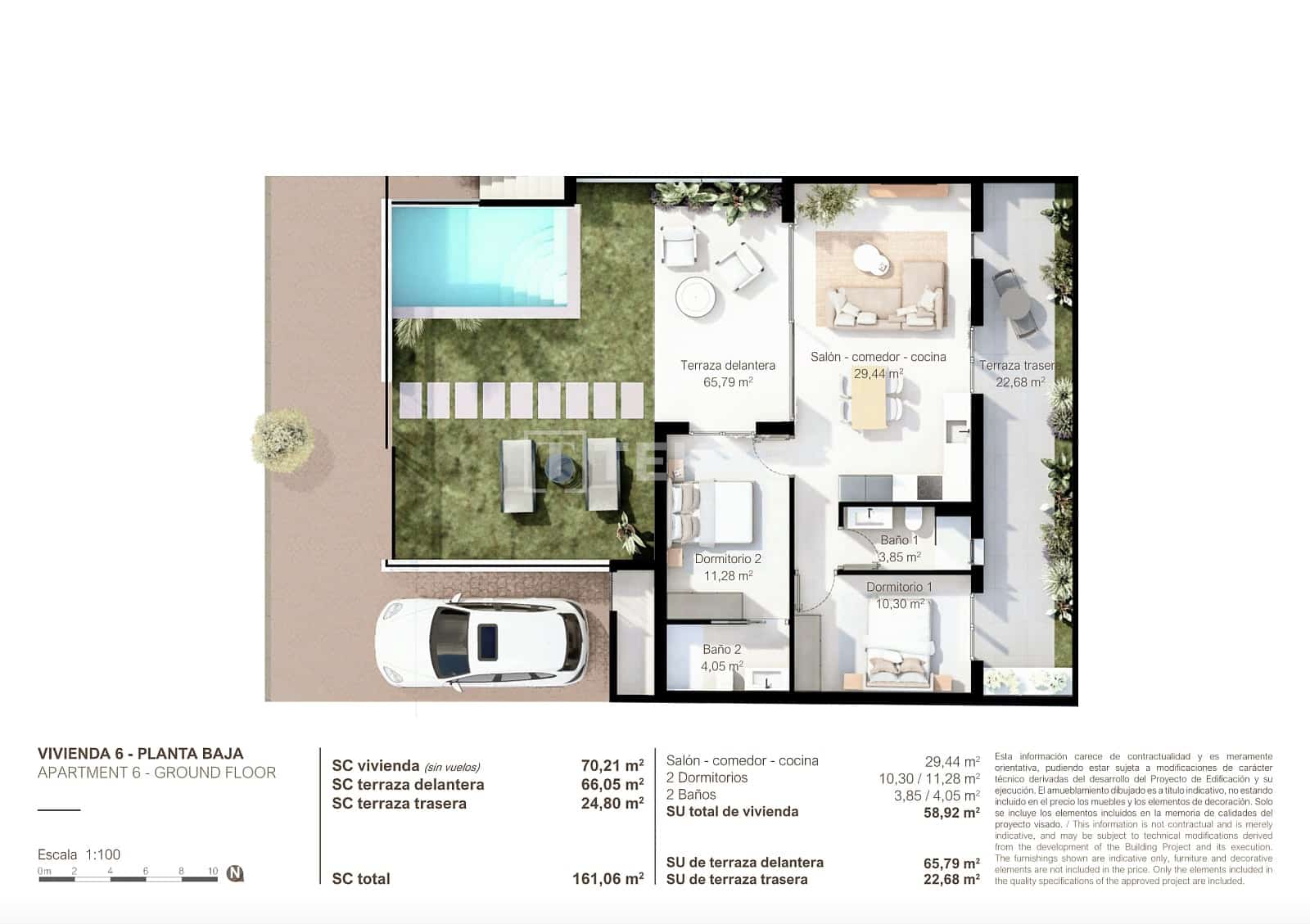 Piso de 3 habitaciones en San Pedro del Pinatar en venta con piscina - 370.000 € (Ref: 9455656)