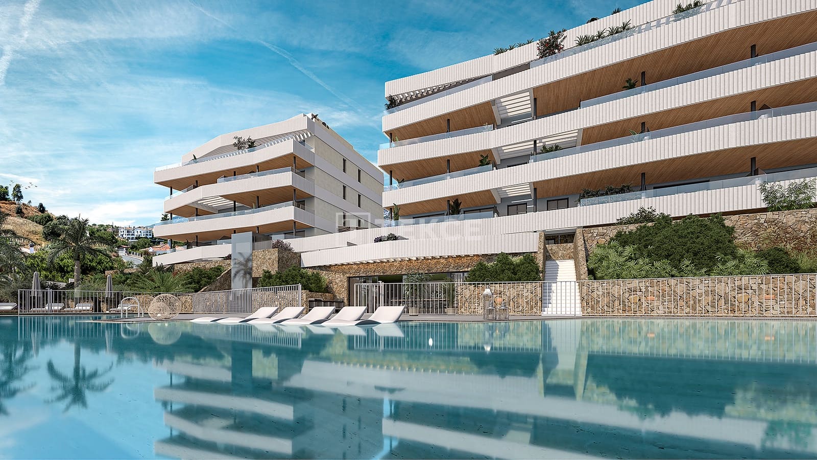 1 sovrum Lägenhet till salu i Las Lagunas de Mijas med pool - 250 000 € (Ref: 9465030)