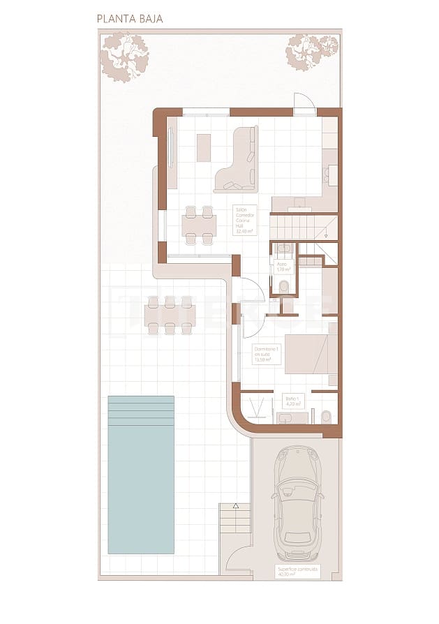 Chalet de 3 habitaciones en Daya Nueva en venta con piscina - 400.000 € (Ref: 9465033)