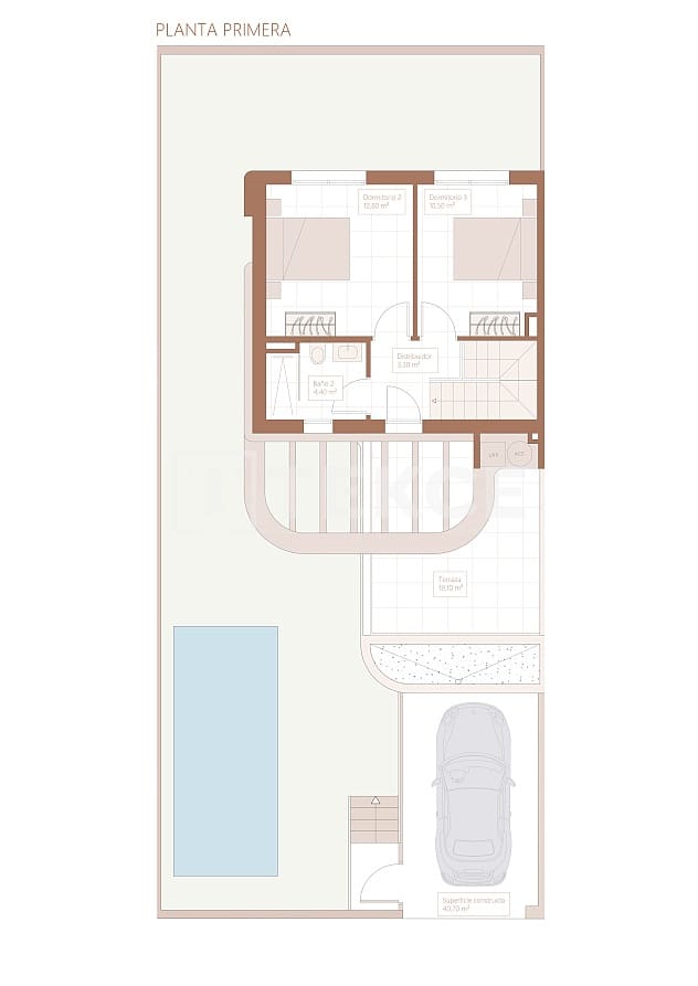 Chalet de 3 habitaciones en Daya Nueva en venta con piscina - 400.000 € (Ref: 9465033)