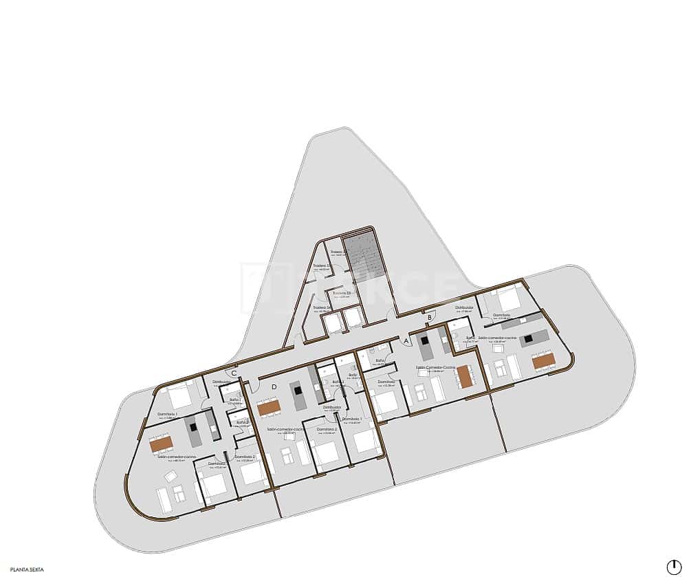 Piso de 1 habitación en Calpe / Calp en venta con piscina - 795.000 € (Ref: 9465034)