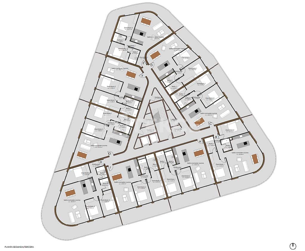 Piso de 1 habitación en Calpe / Calp en venta con piscina - 795.000 € (Ref: 9465034)