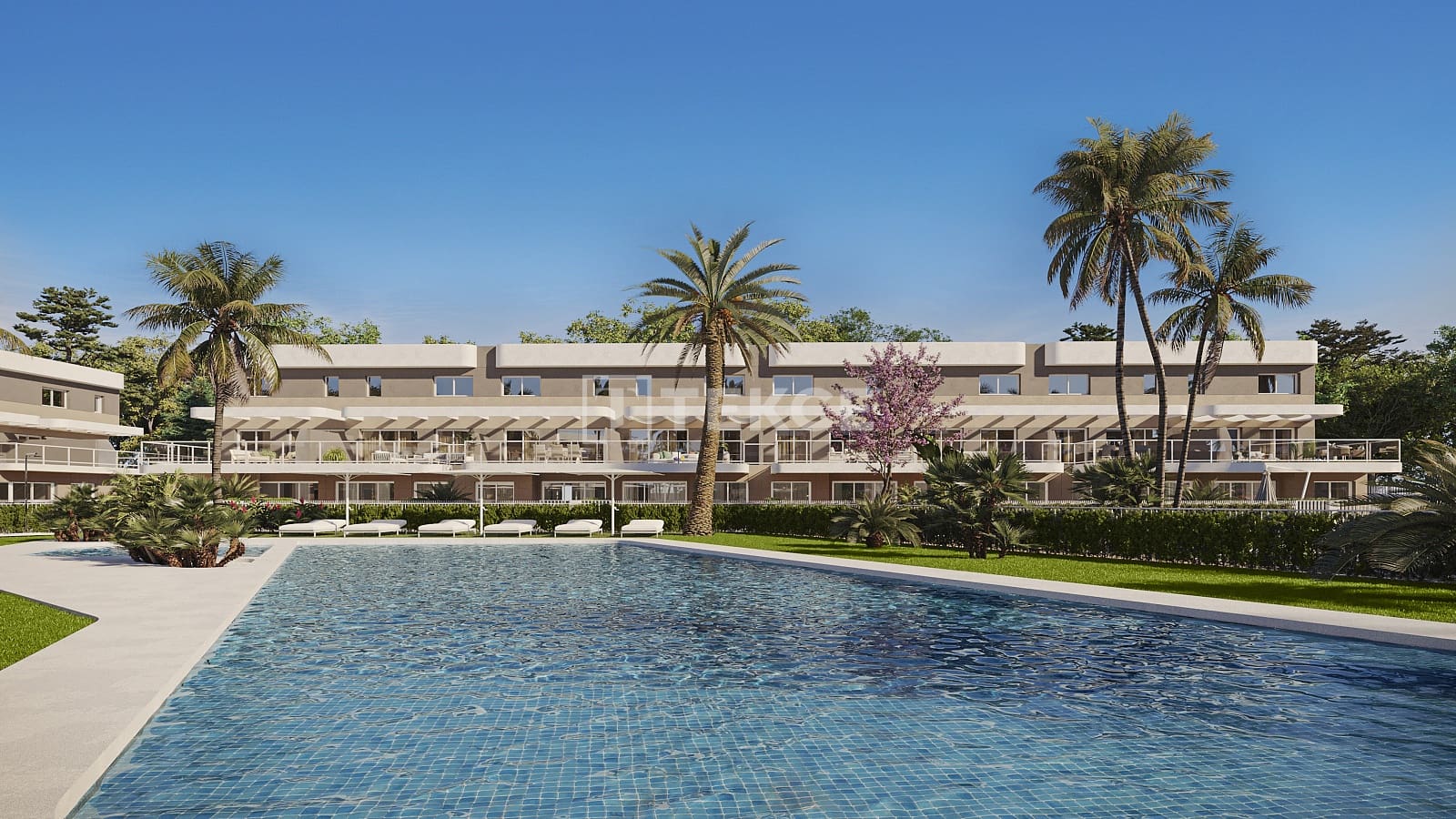 2 slaapkamer Flat te koop in Monforte del Cid met zwembad - € 240.000 (Ref: 9471792)