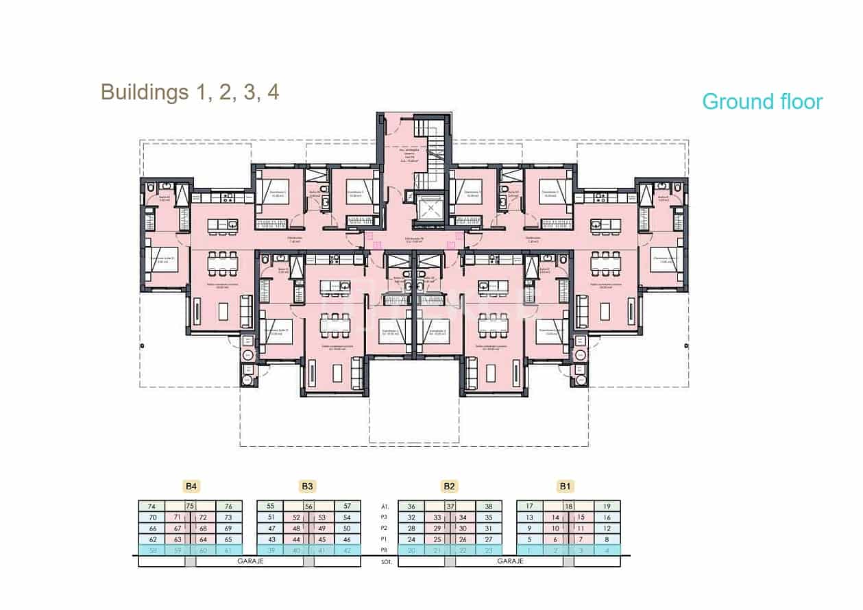 2 bedroom Flat for sale in Torre-Pacheco with pool - € 285,000 (Ref: 9473580)