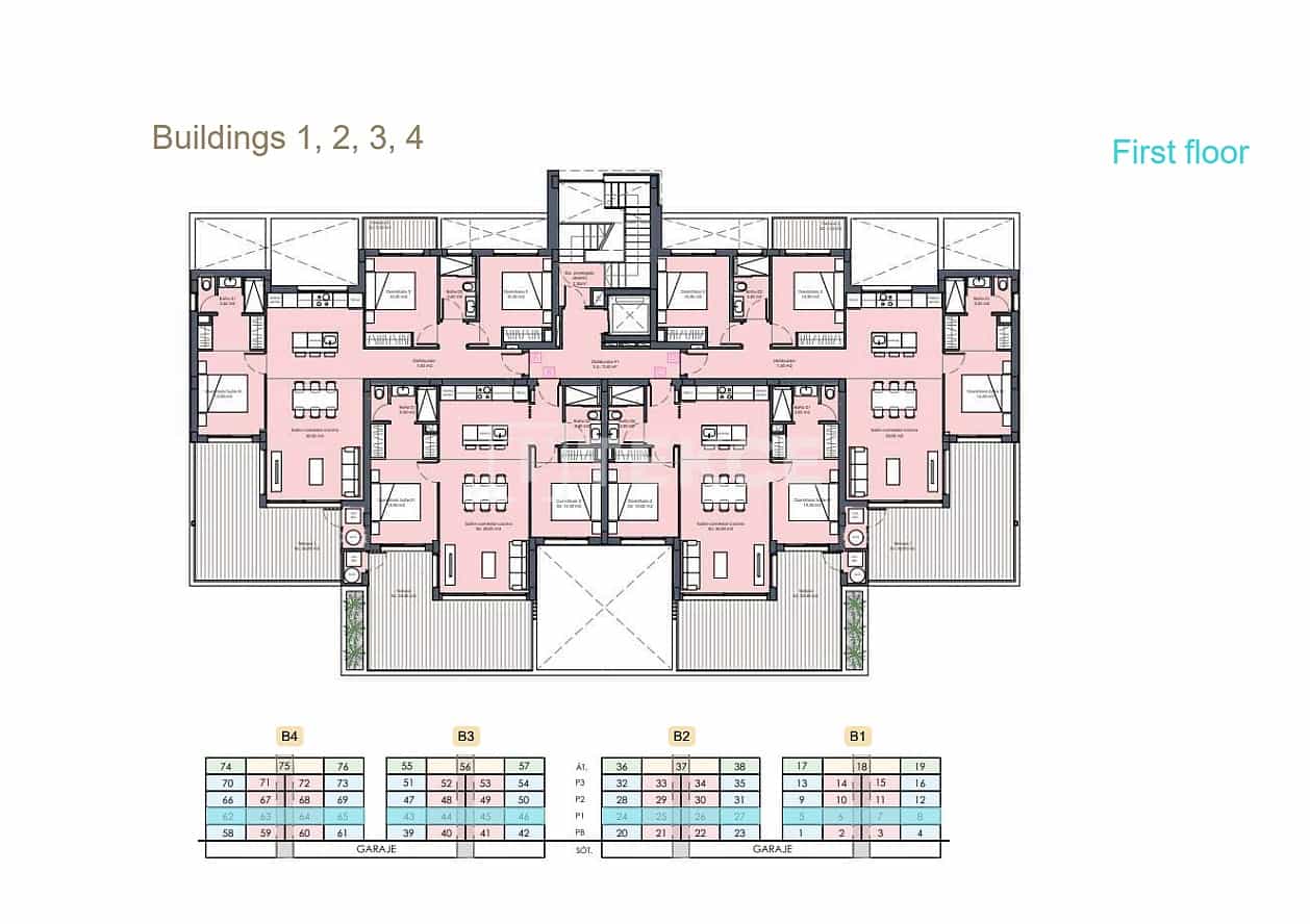 2 bedroom Flat for sale in Torre-Pacheco with pool - € 285,000 (Ref: 9473580)