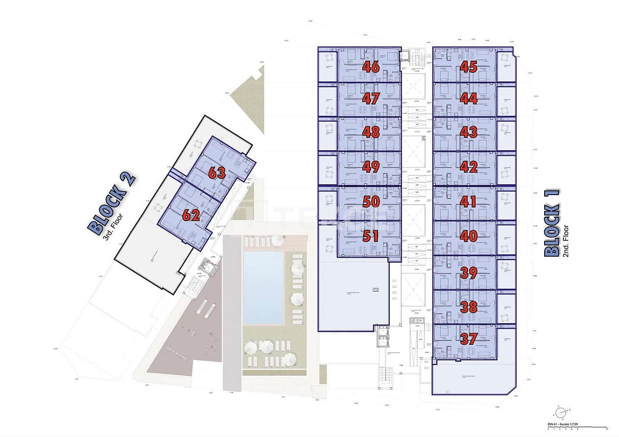2 sovrum Lägenhet till salu i La Marina med pool - 246 000 € (Ref: 9473586)