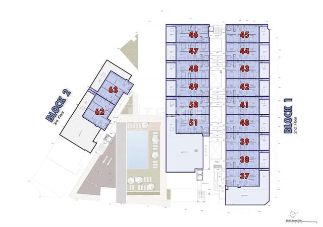 2 sovrum Lägenhet till salu i La Marina, Elche / Elx med pool - 246 000 € (Ref: 9473586)