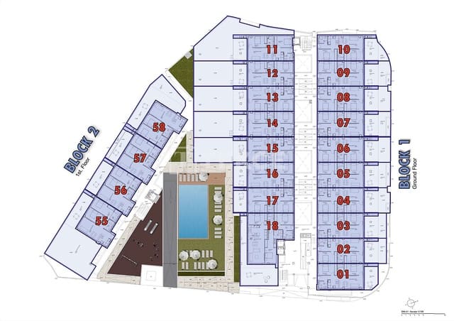 2 sovrum Lägenhet till salu i La Marina, Elche / Elx med pool - 246 000 € (Ref: 9473586)