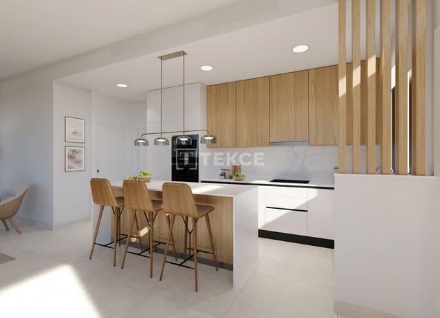 3 Zimmer Villa zu verkaufen in Hacienda del Alamo, Fuente Alamo de Murcia mit Pool - 500.000 € (Ref: 9473591)