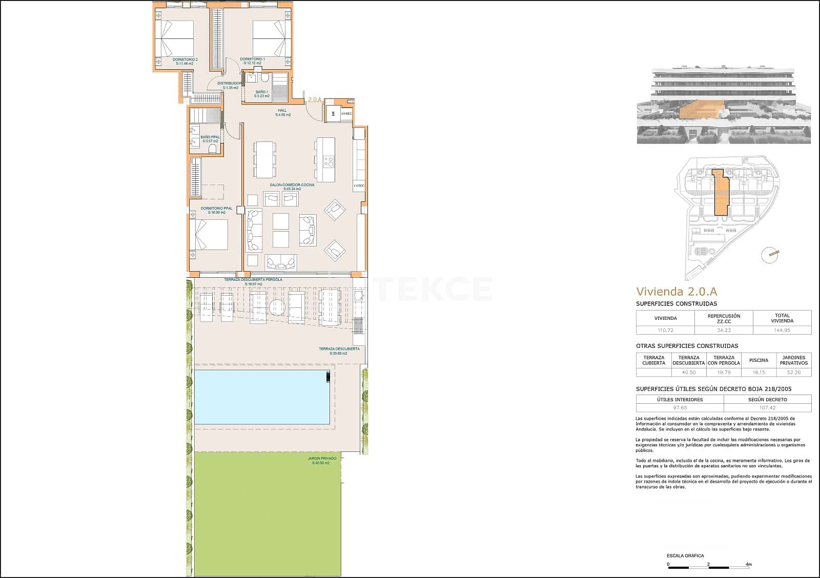 2 makuuhuone Asunto myytävänä paikassa Las Lagunas de Mijas mukana uima-altaan - 1 050 000 € (Ref: 9496664)