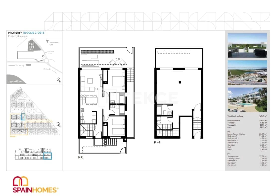2 slaapkamer Flat te koop in Los Altos met zwembad - € 315.000 (Ref: 9500920)