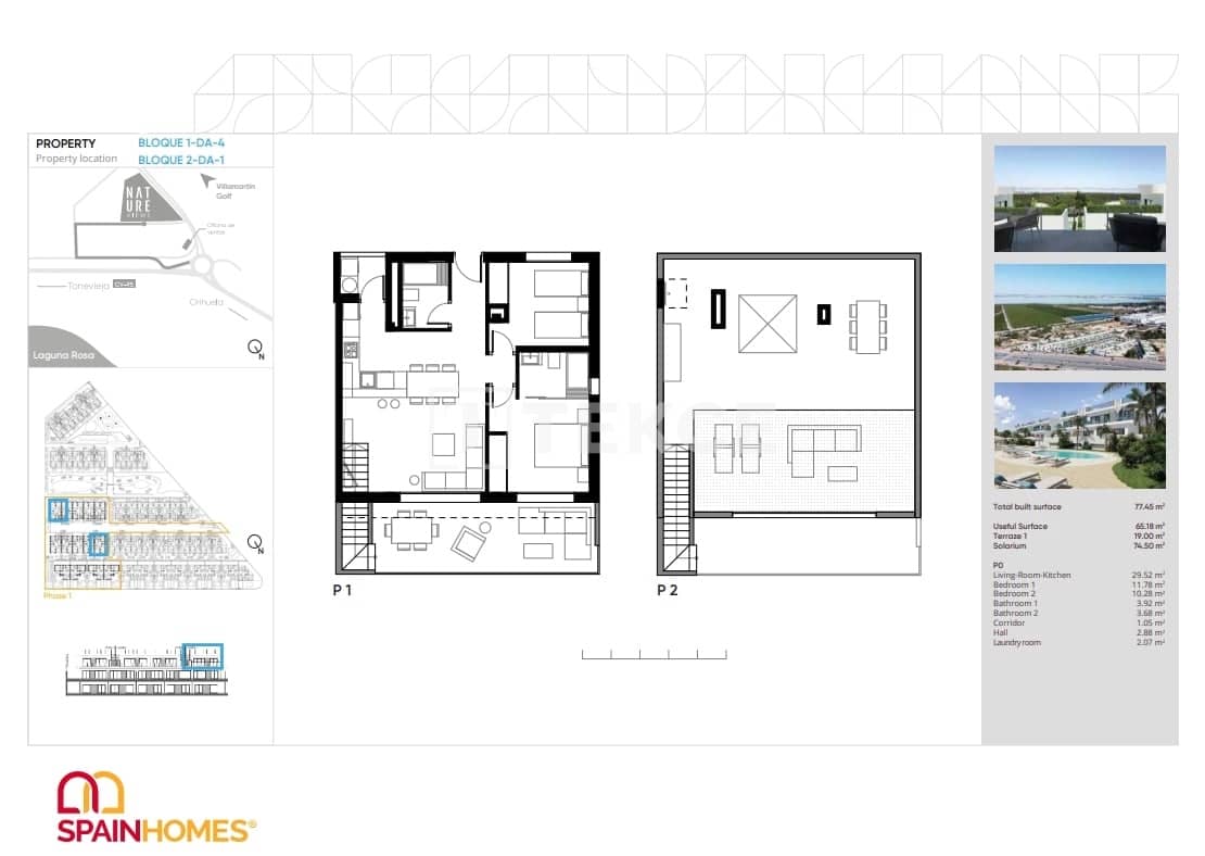 3 sovrum Lägenhet till salu i Los Altos med pool - 330 000 € (Ref: 9500921)