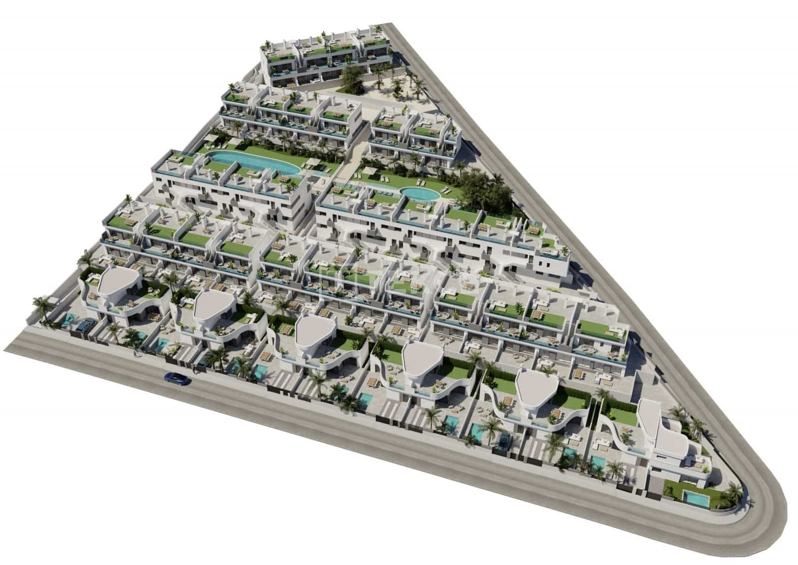 3 sovrum Lägenhet till salu i Los Altos med pool - 330 000 € (Ref: 9500921)