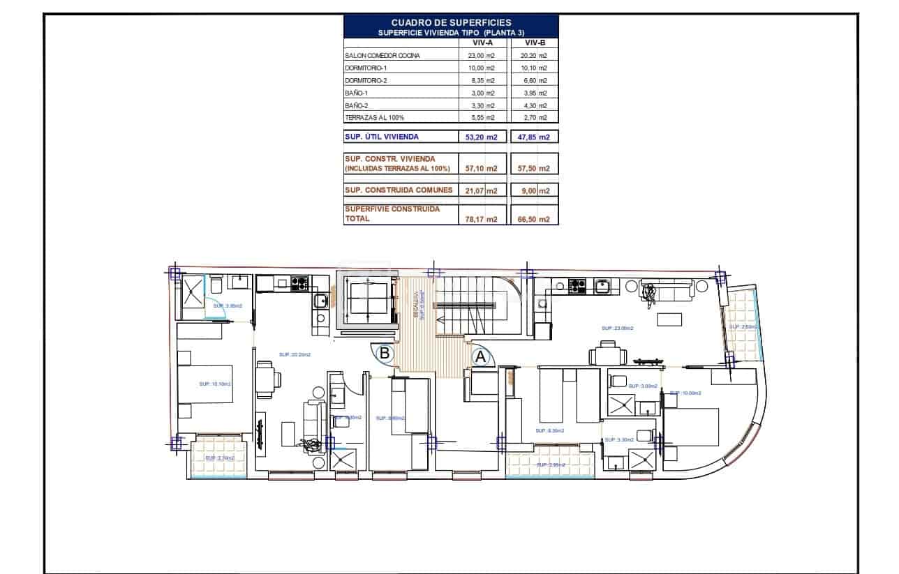 Piso de 1 habitación en Torrevieja en venta con piscina - 169.000 € (Ref: 9503594)