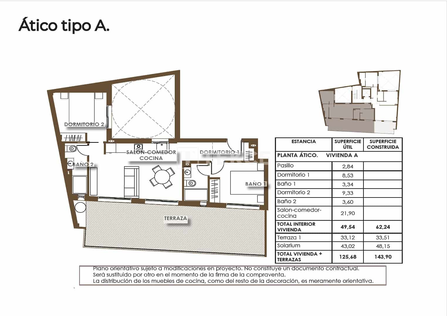2 slaapkamer Flat te koop in Torrevieja met zwembad - € 538.000 (Ref: 9507995)