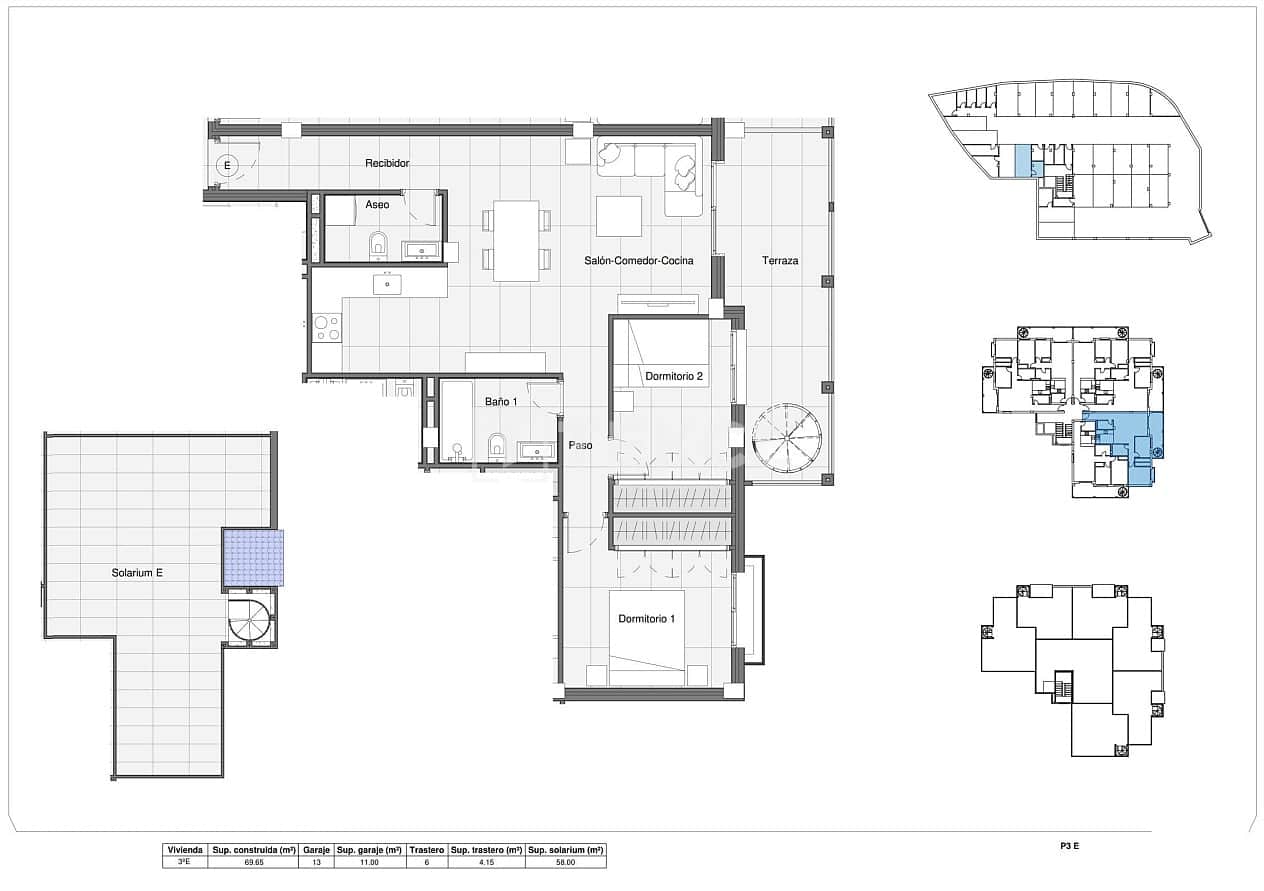 2 bedroom Flat for sale in Bigastro with pool - € 175,000 (Ref: 9511908)