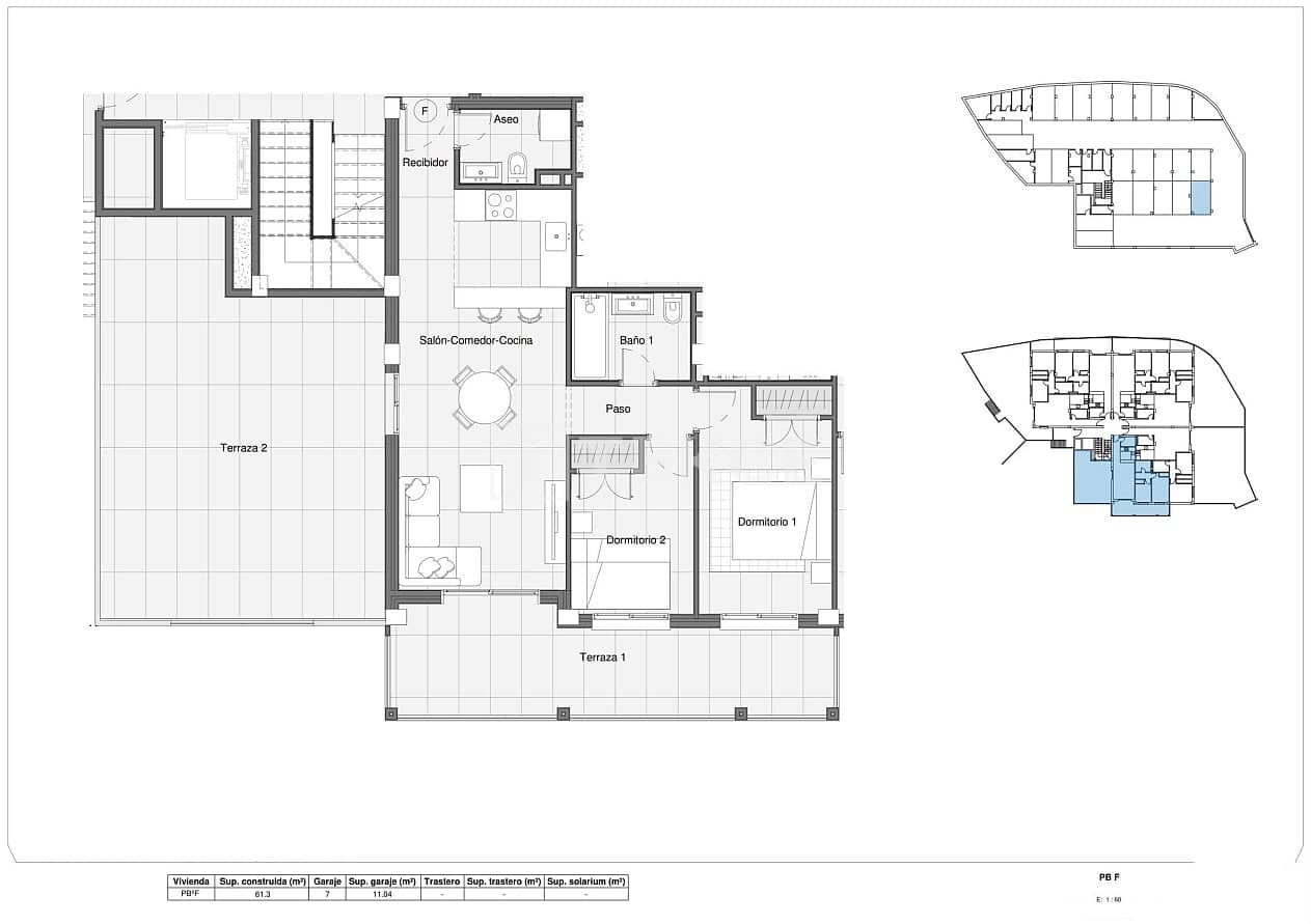 2 bedroom Flat for sale in Bigastro with pool - € 180,000 (Ref: 9511909)