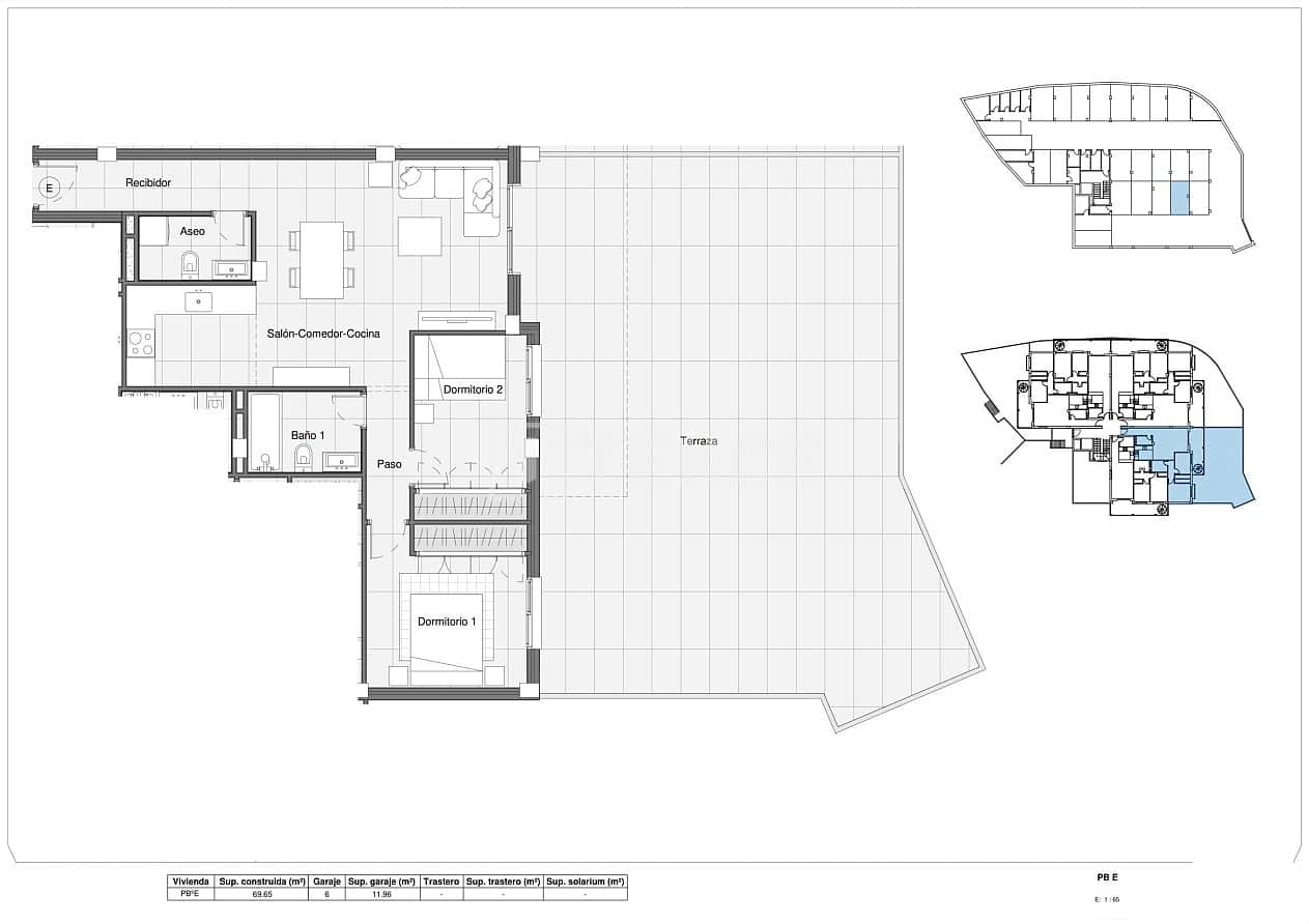 2 bedroom Flat for sale in Bigastro with pool - € 180,000 (Ref: 9511909)