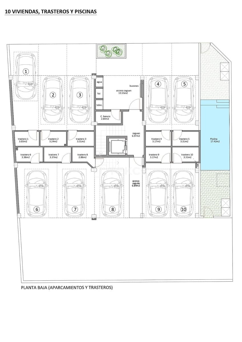 Piso de 3 habitaciones en San Pedro del Pinatar en venta con piscina - 900.000 € (Ref: 9511918)