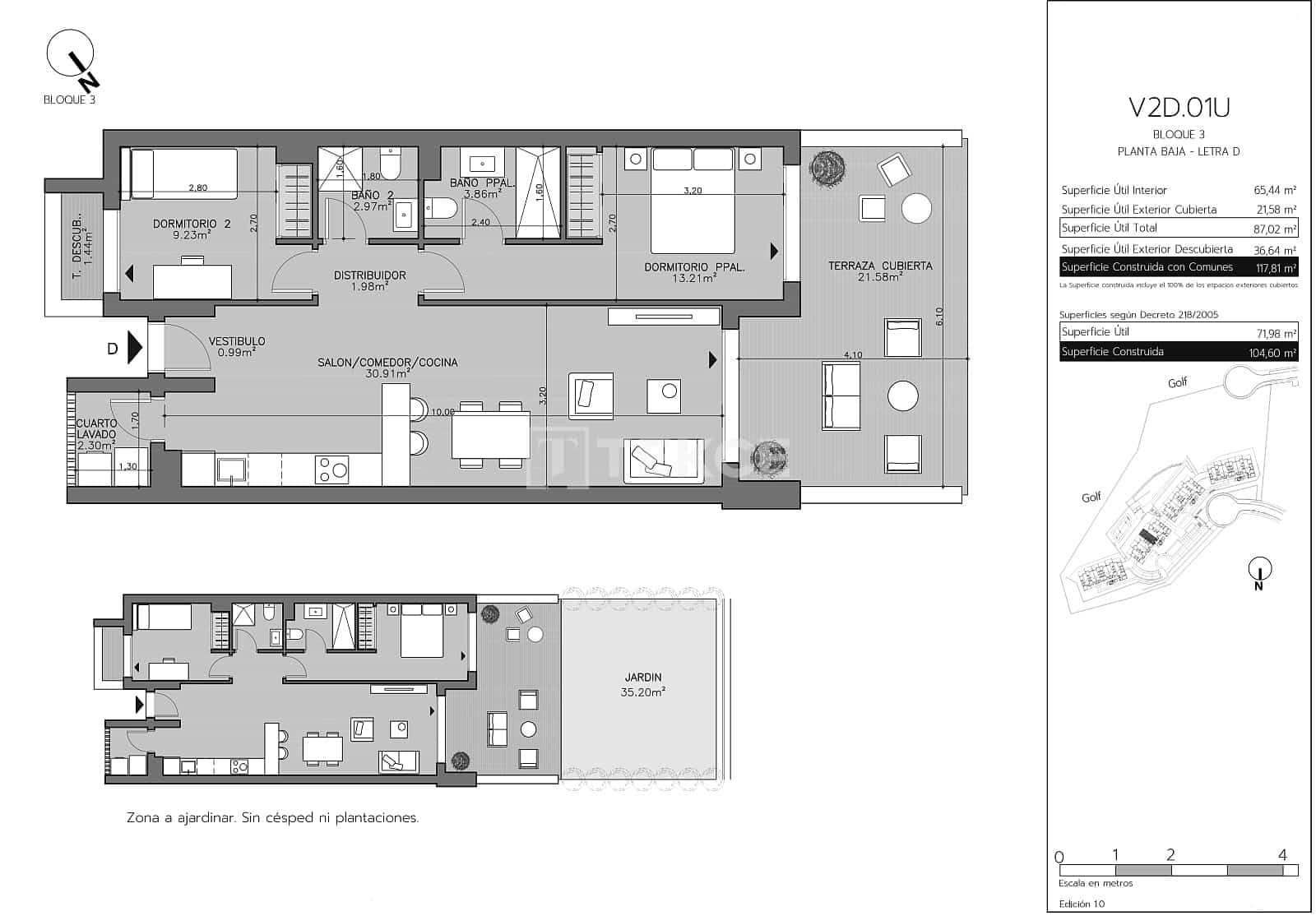 2 Zimmer Wohnung zu verkaufen in La Alcaidesa mit Pool - 301.000 € (Ref: 9525834)