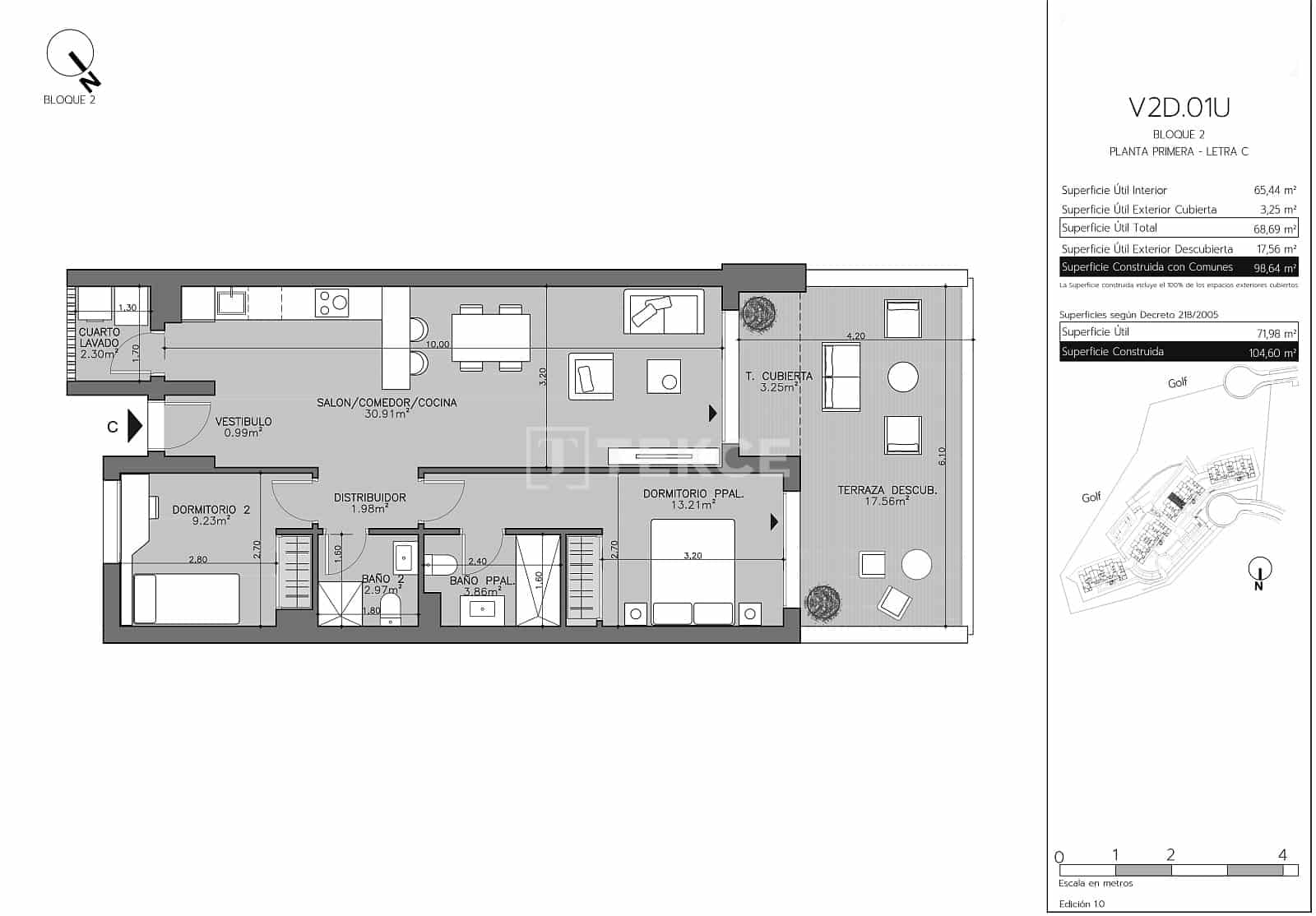 3 sypialnia Mieszkanie na sprzedaż w La Alcaidesa z basenem - 433 000 € (Ref: 9525835)