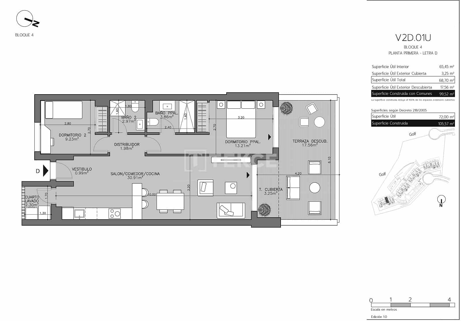 3 sypialnia Mieszkanie na sprzedaż w La Alcaidesa z basenem - 433 000 € (Ref: 9525835)