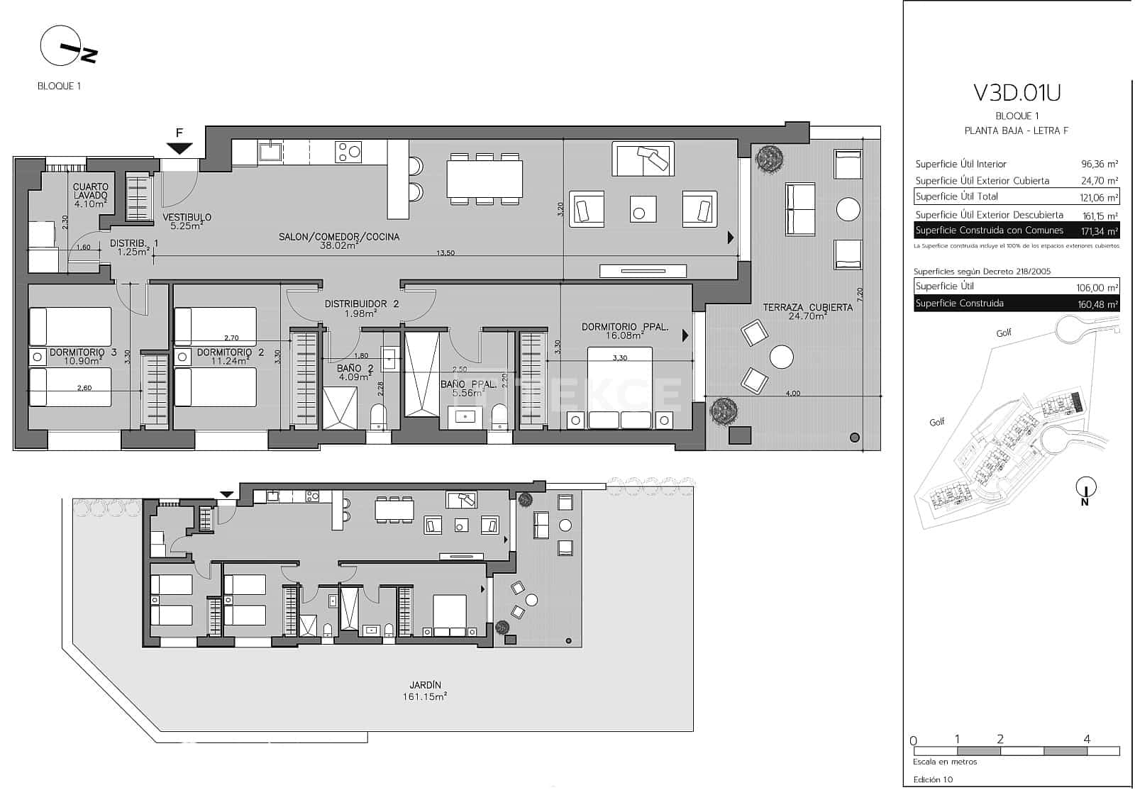 3 sypialnia Mieszkanie na sprzedaż w La Alcaidesa z basenem - 433 000 € (Ref: 9525835)