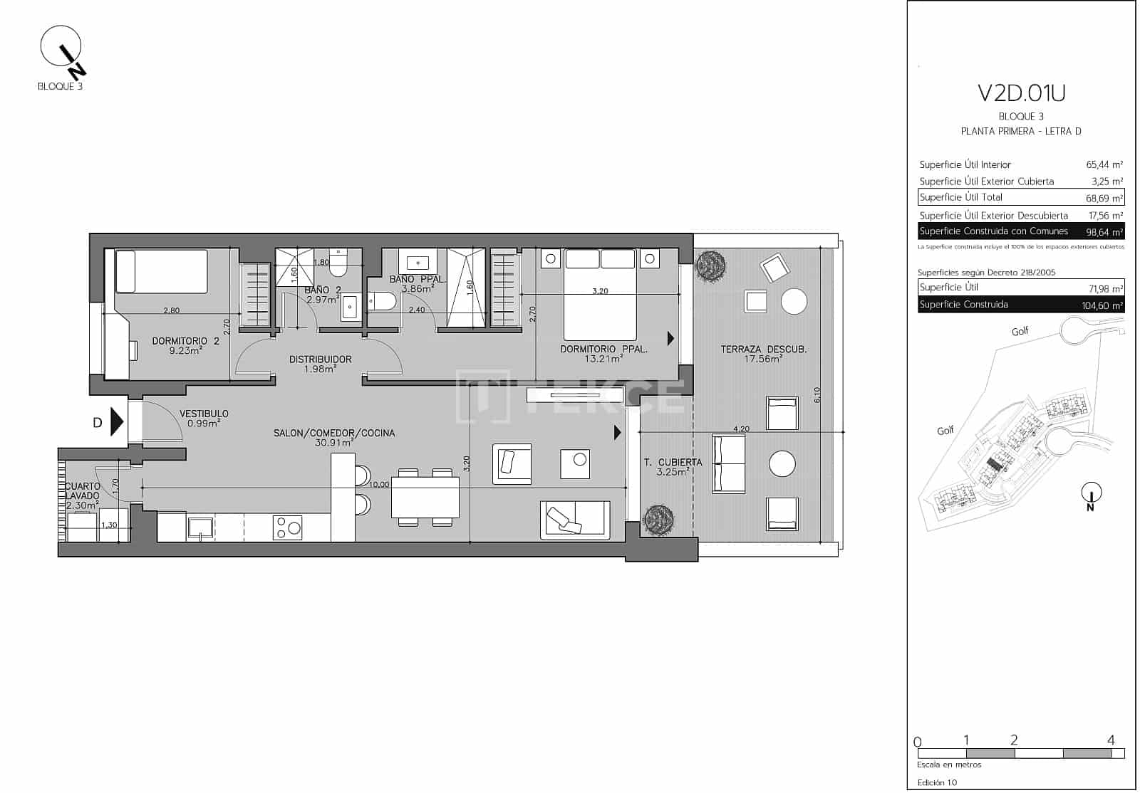 3 sypialnia Mieszkanie na sprzedaż w La Alcaidesa z basenem - 511 000 € (Ref: 9525836)