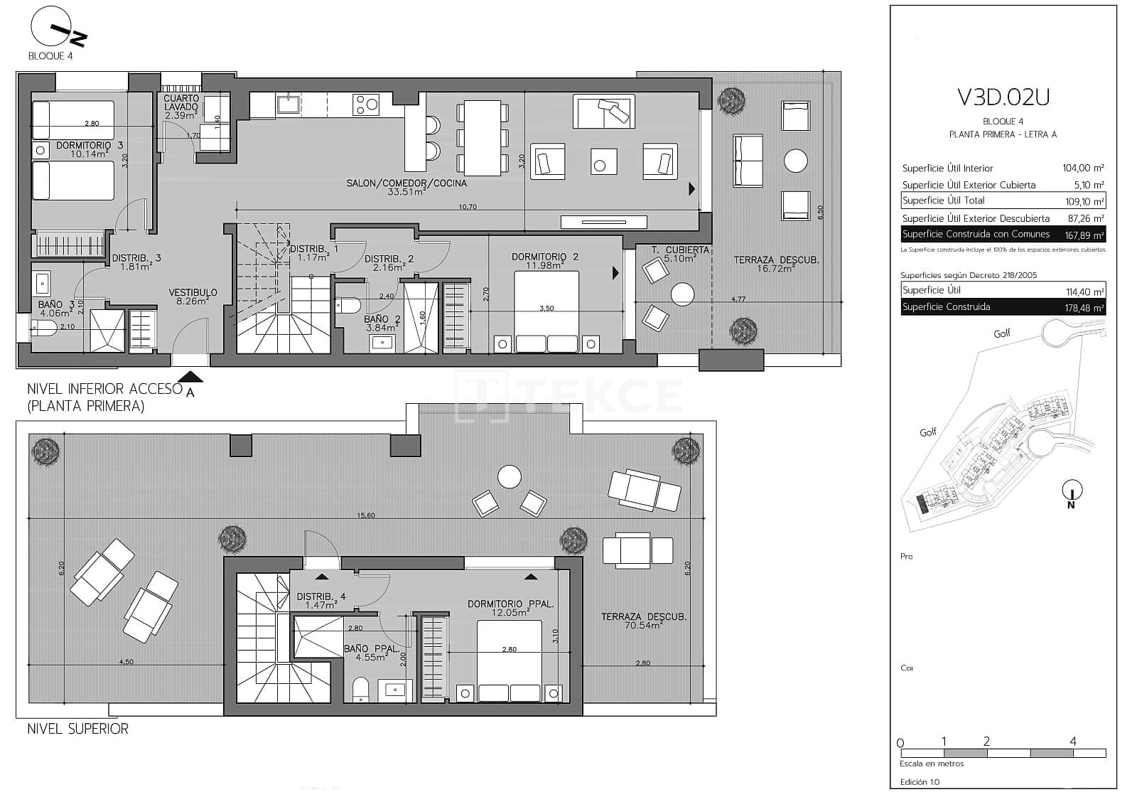 3 sypialnia Mieszkanie na sprzedaż w La Alcaidesa z basenem - 511 000 € (Ref: 9525836)