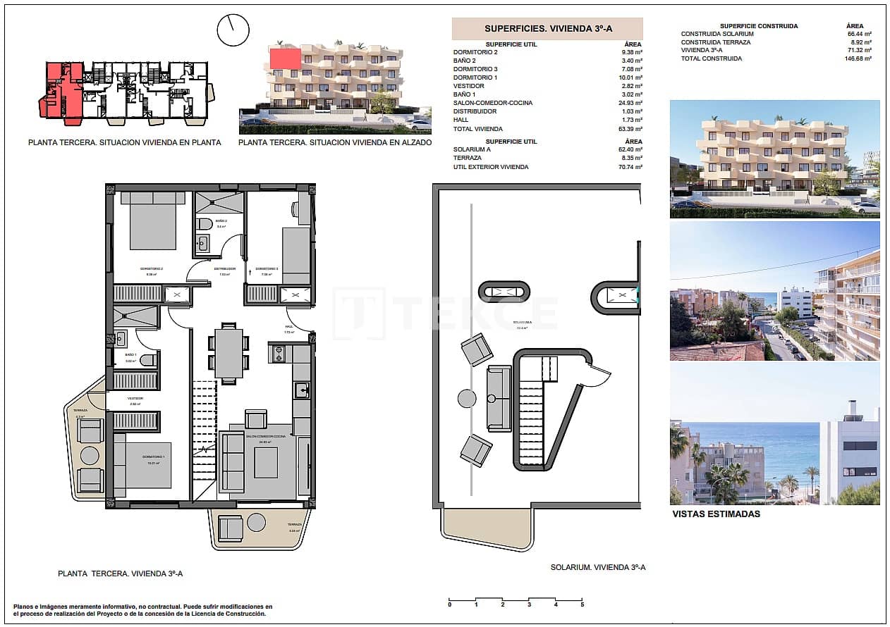 3 chambre Appartement à vendre à El Campello avec piscine - 400 000 € (Ref: 9535313)