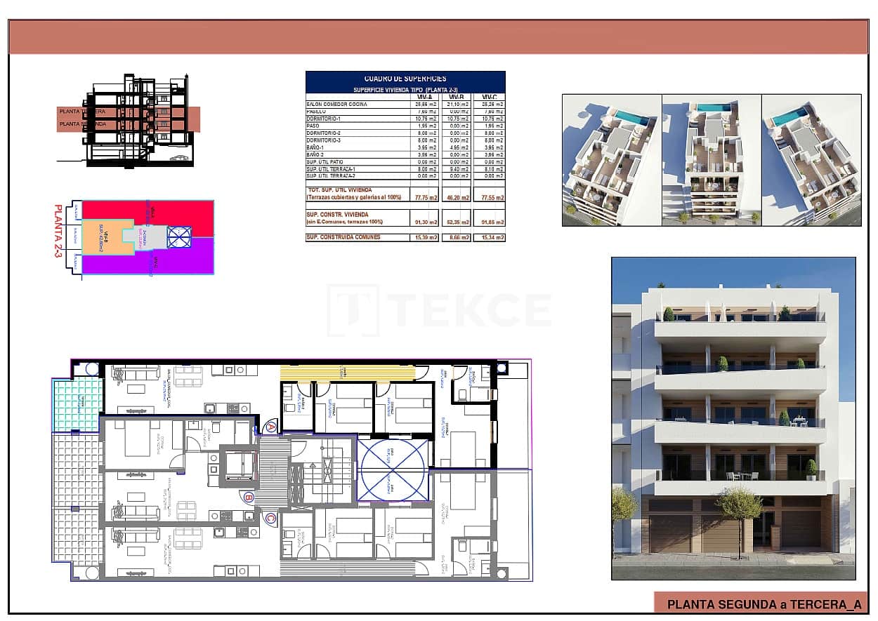 1 camera da letto Appartamento in vendita in Torrevieja con piscina - 219.000 € (Rif: 9535317)