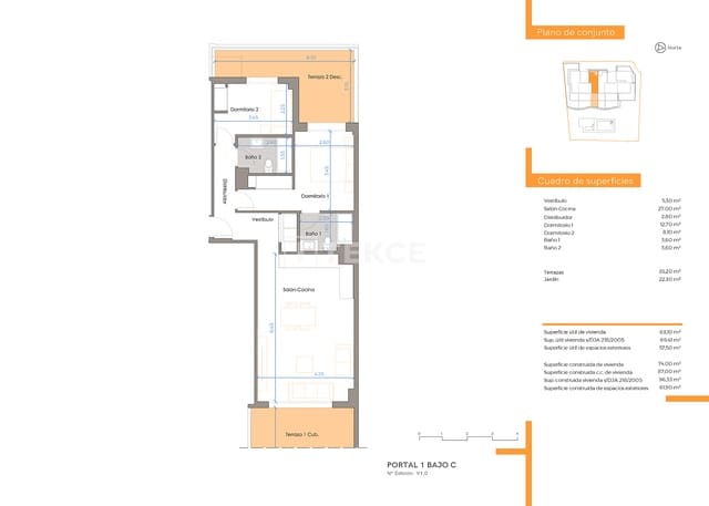 2 makuuhuone Asunto myytävänä paikassa El Faro, Mijas mukana uima-altaan - 379 000 € (Ref: 9535322)
