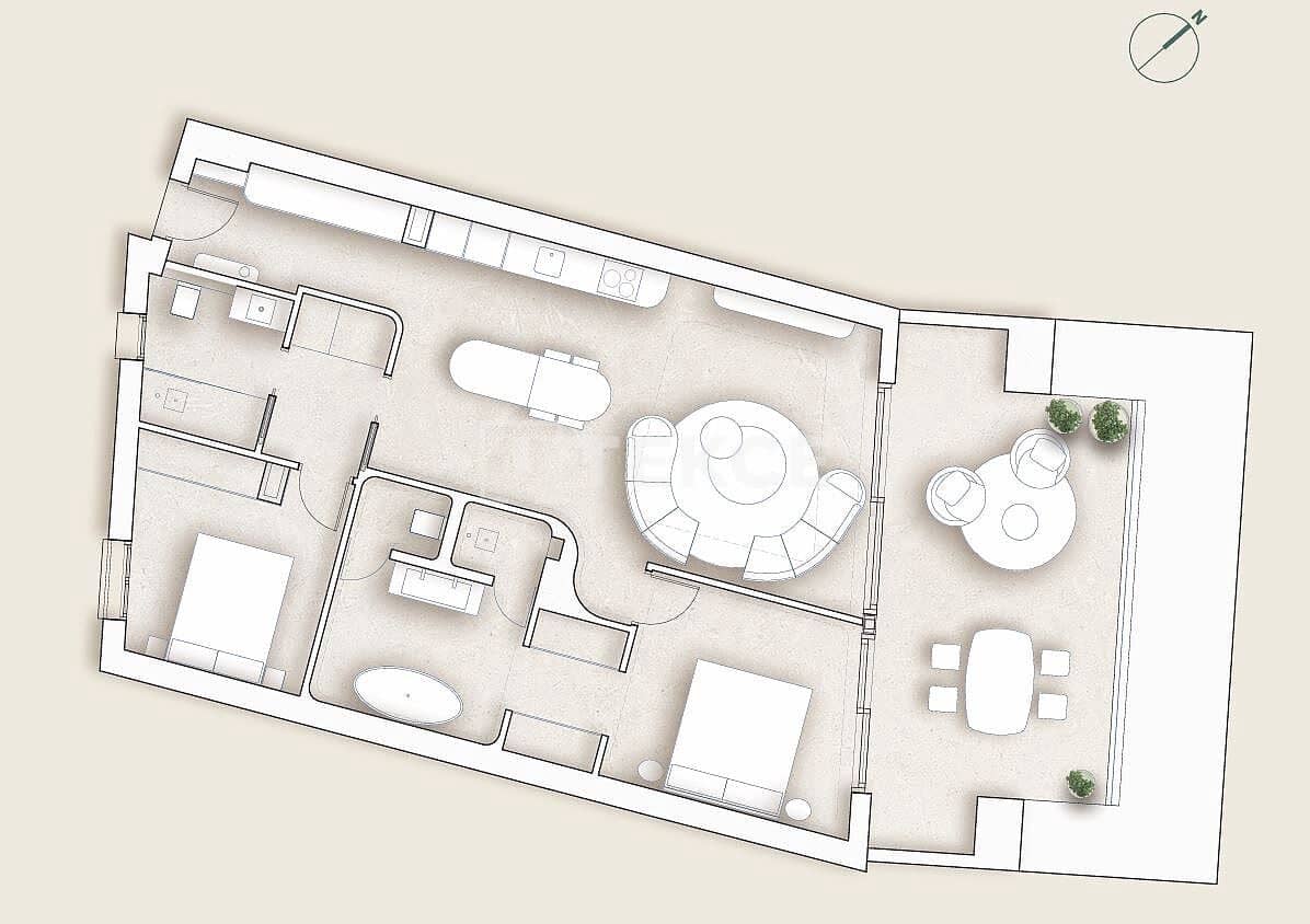 2 camera da letto Appartamento in vendita in Fuengirola con piscina - 725.000 € (Rif: 9535331)