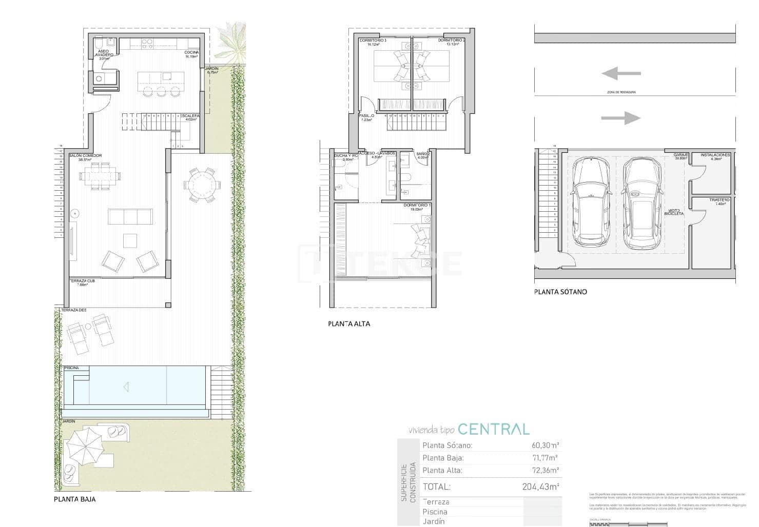 3 sypialnia Willa na sprzedaż w El Chaparral z basenem - 1 095 000 € (Ref: 9539864)