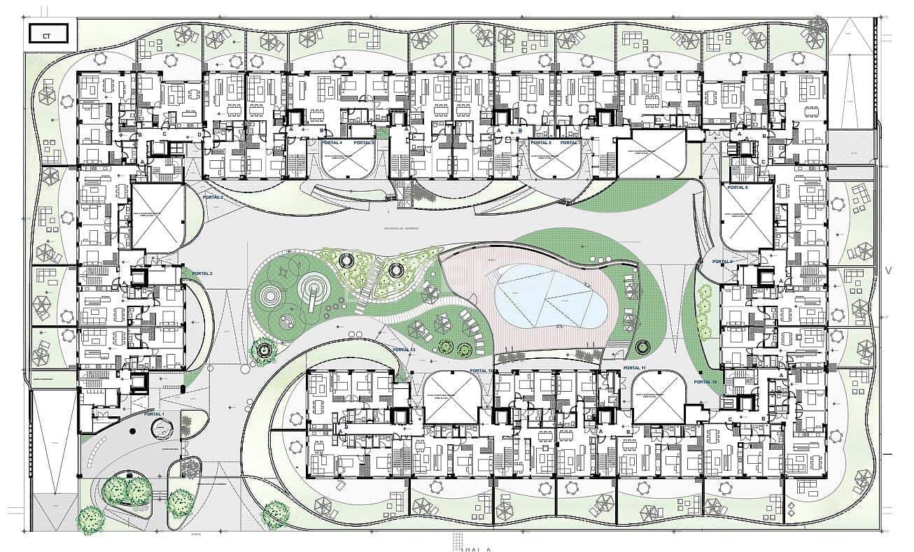 3 sovrum Lägenhet till salu i Malaga stad med pool - 631 000 € (Ref: 9547329)