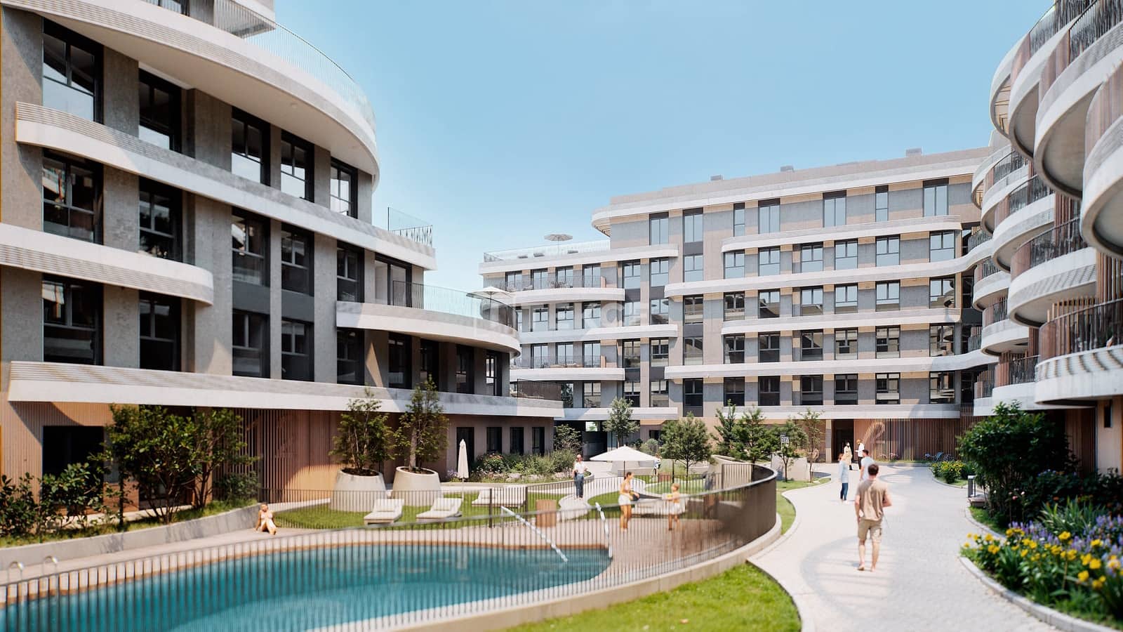 4 Zimmer Wohnung zu verkaufen in Malaga Stadt mit Pool - 721.000 € (Ref: 9547330)