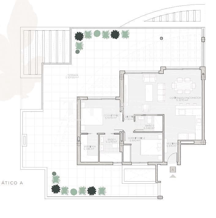 2 quarto Apartamento para venda em Cerro del Aguila com piscina - 390 000 € (Ref: 9547336)