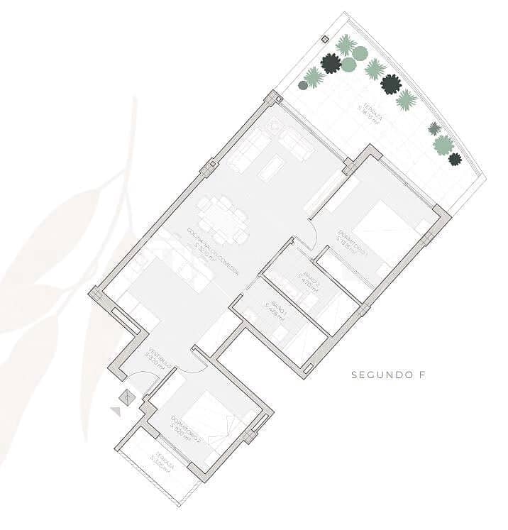 1 sovrum Lägenhet till salu i Cerro del Aguila med pool - 405 000 € (Ref: 9547337)