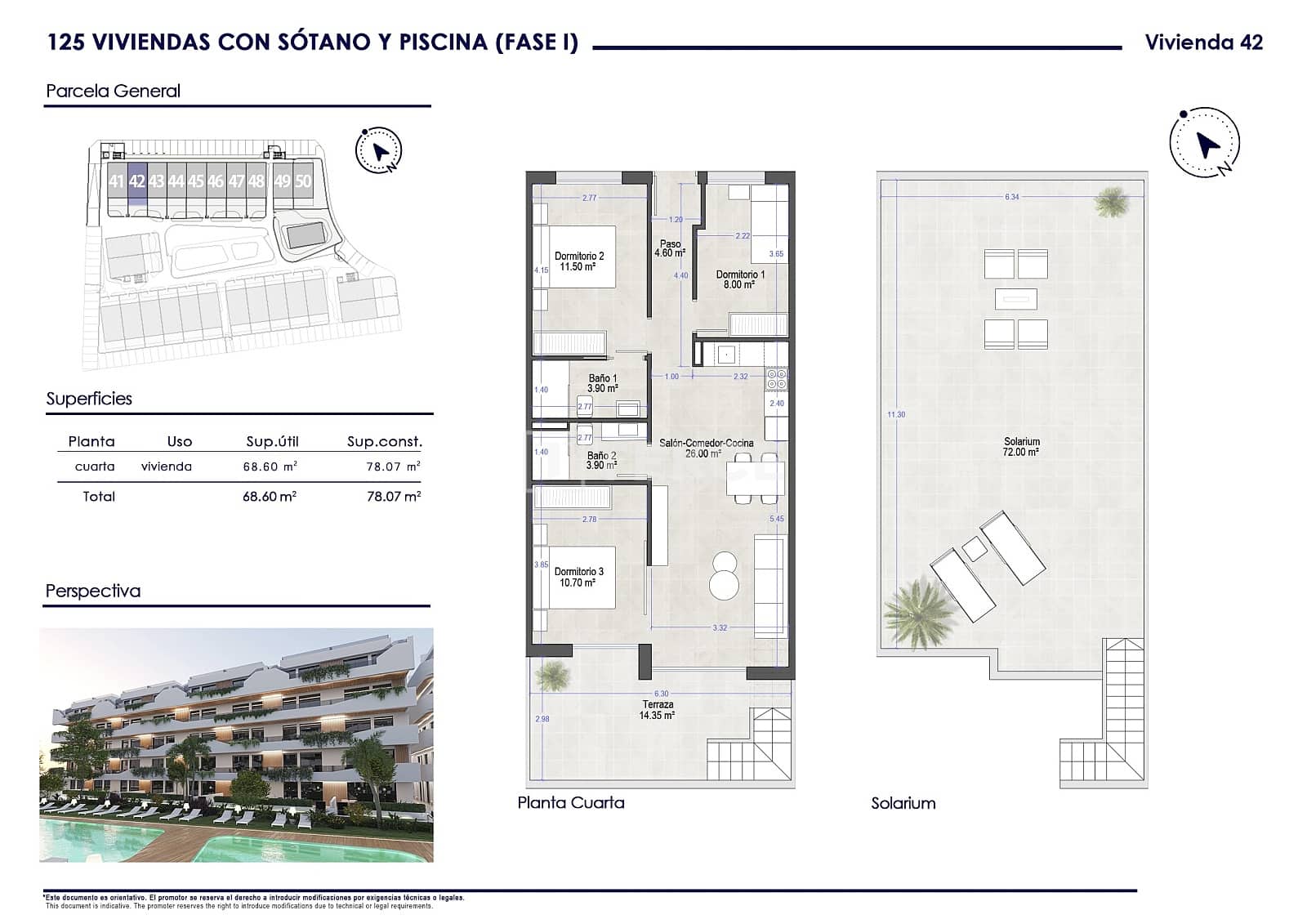 3 soverom Leilighet til salgs i San Pedro del Pinatar med svømmebasseng - € 235 000 (Ref: 9554285)
